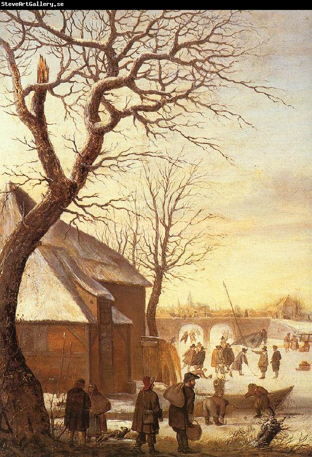 AVERCAMP, Hendrick Winter Landscape  ggg